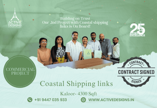 Our second Commercial Construction Project with Coastal Shipping Links is officially on board!
