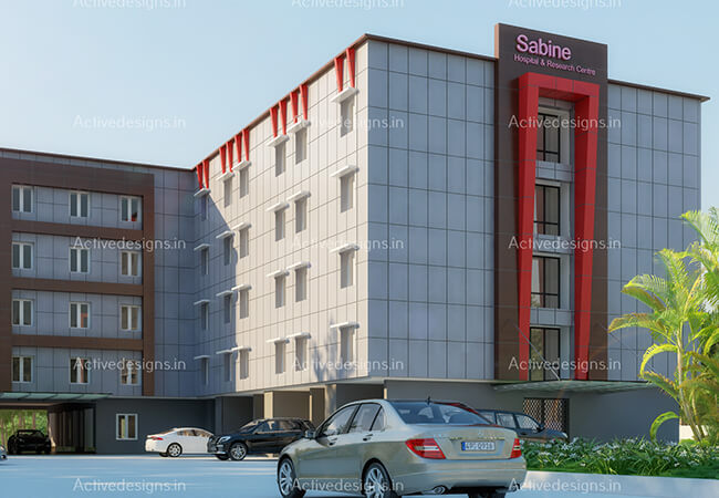 Interior design for Sabine Hospital at Muvattupuzha