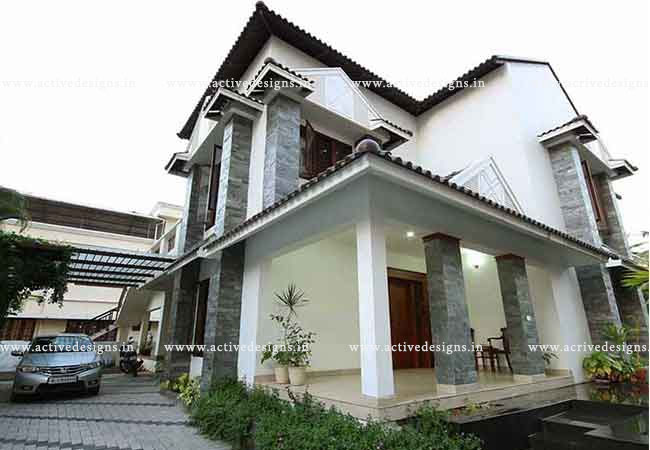 Interior design for Construction - Sheela Sunil at Kadavanthara