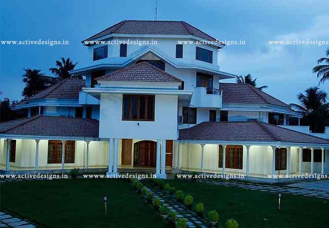 Interior design for Construction & Interior - Babu Eldhose at Kothamangalam