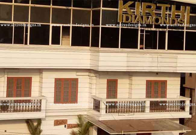 Interior design for Interior - Kirthi Jewellery at Cochin