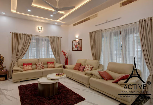 Interior design for Mithun Mohan  at Thrissur
