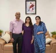 Mr. Shaju and family 